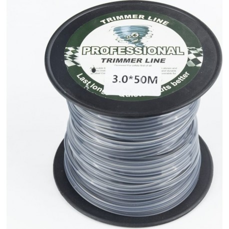 Струна косильна d-3,0мм 50м "квадрат", двокомпонентна Китай