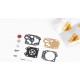 Ремонтный комплект карбюратора 1E40F-1E44F, 11 деталей NOKER