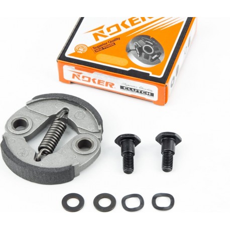 Сцепление (длинная пружина), D-76мм алюминий, + болты + шайбы, к-кт NOKER