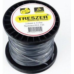 Леска, d-2,0мм 113м "квадрат", двухкомпонентная TRESZER