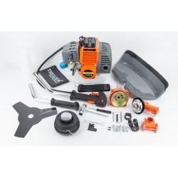 Триммер (мотокоса) TRESZER TVR4-3,8кВт (шпуля-1шт + нож 3Т-1шт, труба, D-26мм x 9T) TRESZER