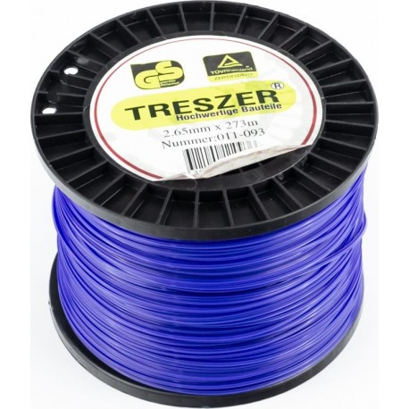 Леска, d-2,65мм 273м "звезда" TRESZER