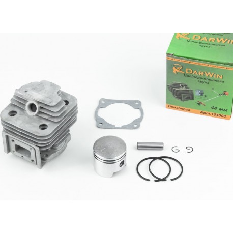 Циліндр, к-кт (цпг) 44мм (палець 10мм) "чорний" DarWin