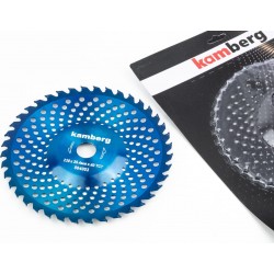 Ніж 40Тх230мм побідитові зуби, "тарілка", "BLUE Bomba" KAMBERG