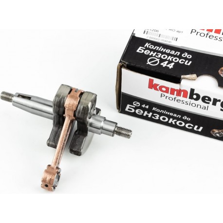 Колінвал 1E44F шатун жовтий KAMBERG