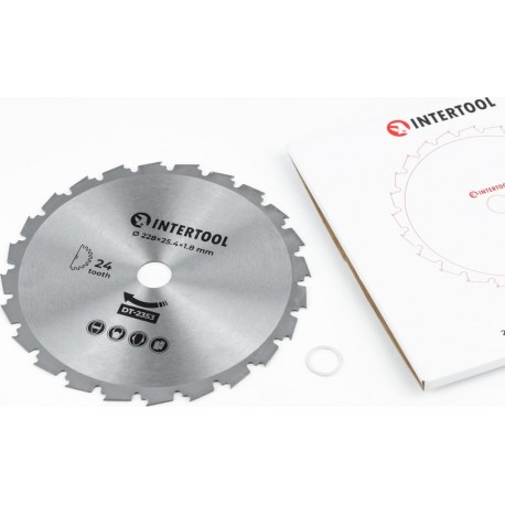 Нож 24Тx228мм под напилок (DT-2353) INTERTOOL