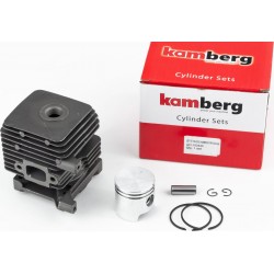 Цилиндр, к-кт (цпг) 34мм (палец 8мм) (без резьбы под шпильки) подходит на Stihl FS-38/45/55, мм55, BT45 KAMBERG