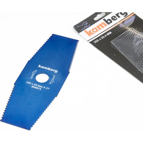 Ніж 2Тx255мм з зубами, на блістері KAMBERG