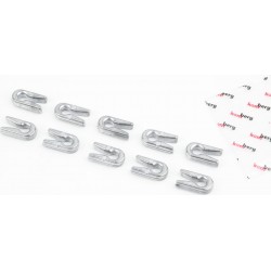 Набір алюмінієвих вушок (вставок) на шпульку, к-кт 10 шт KAMBERG