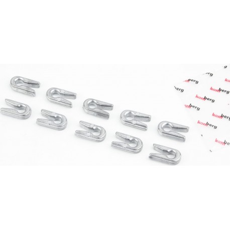 Набор алюминиевых ушек (вставок) на шпульку, к-кт 10 шт KAMBERG
