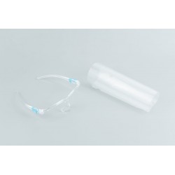 Маска захисна (щиток) з екраном із PVC + окуляри Китай