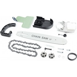 Насадка цепная пила для болгарки УШМ 125мм (шина + цепь + автоматическая смазка цепи) Китай