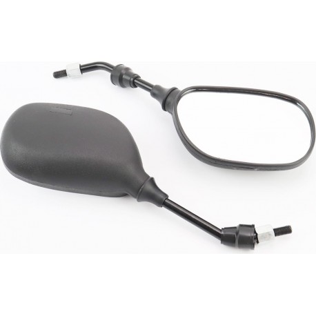 Зеркала к-кт YAMAHA, чёрные "капли", М8 Китай