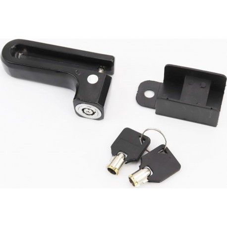 Замок противоугонный на диск тормозной, чёрный Китай