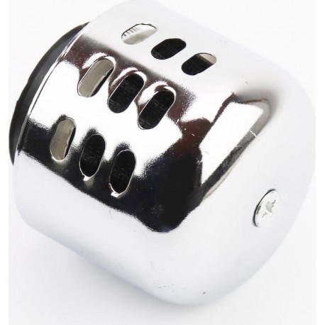 Фильтр воздушный нулевой 42мм, прямой с колпачком, стальной Китай