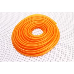 Шланг топливный 5x8мм-20метров, оранжевый (силикон) Китай
