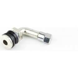 Ніпель дисковий багаторазовий, кривий, хром Китай 301551