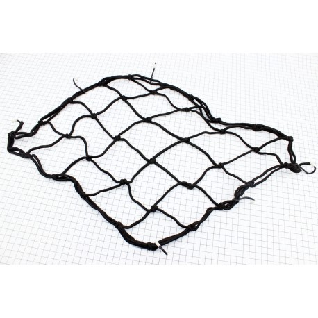 Сітка багажнику 40х40, чорна Китай