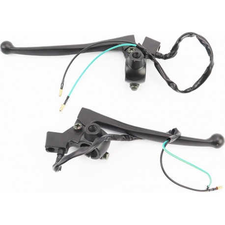 Рычаги руля к-кт с креплением под зеркало (М10 правая), GY6 125-150 Китай