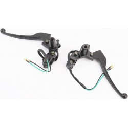 Рычаги руля к-кт с креплением под зеркало (М8 правая), GY6 125-150 Китай