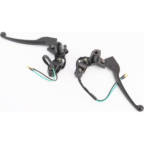 Рычаги руля к-кт с креплением под зеркало (М8 правая), GY6 125-150 Китай