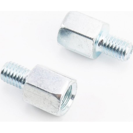 Перехідник дзеркал під кріплення М8 прав./прав. для дзеркал М10 прав./прав. к-кт 2шт Китай