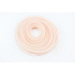 Шланг топливный 5x7мм-15метров, прозрачный (силикон) Китай