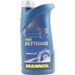 Масло минеральное для смазки режущих цепей пил "KETTENOEL", 1L MANNOL