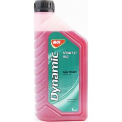 Масло 2T полусинтетическое для садовой техники "SPRINT 2Т RED", 1L MOL-Dynamic