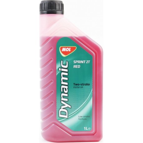 Масло 2T полусинтетическое для садовой техники "SPRINT 2Т RED", 1L MOL-Dynamic
