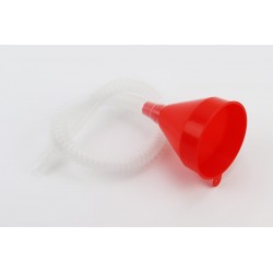 Лійка універсальна (з довгим гнучким шлангом), червона Китай 332147