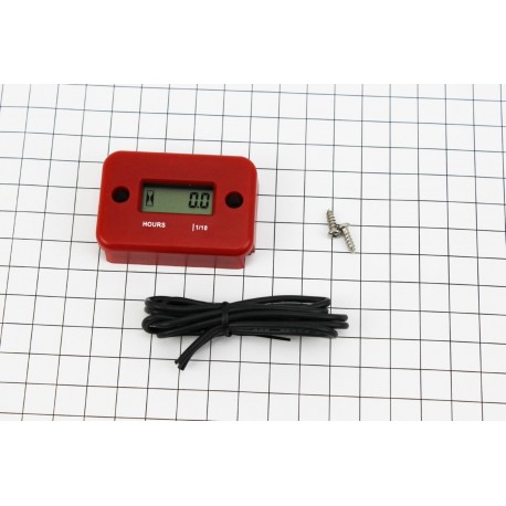 Лічильник мотогодин, червоний Китай (335266)
