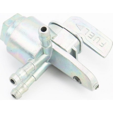 Кран топливный на три штуцера подвесной с отстойником (универсальный) Китай