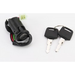 Замок запалювання (кріплення на клямках d-25мм) роз'єм малий "тато 4" Китай