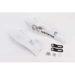 Захист для рук лів., прав. к-кт 2шт &quot;MONSTER ENERGY&quot;, білий тип2 Китай