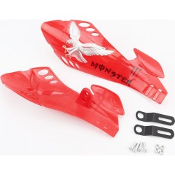 Захист для рук лів., прав. к-кт 2шт &quot;MONSTER ENERGY&quot;, червоний тип2 Китай