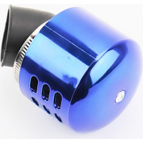 Фильтр воздушный нулевой 35мм 45град. с колпачком прямым, синий Китай