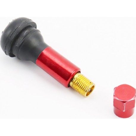 Ниппель дисковый одноразовый, прямой, красный Китай