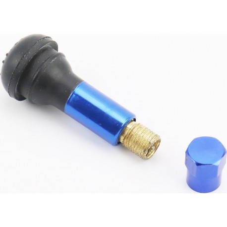 Ніпель дисковий одноразовий, прямий, синій Китай 337298