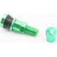 Ниппель дисковый многоразовый, прямой, зелёный тип 2 Китай