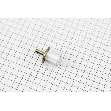 Фильтр топливный прозрачный металл/пластик (полипропилен) Китай