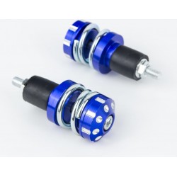 Заглушка руля-отбойник, к-кт 2шт малые, синий JW1225 Китай