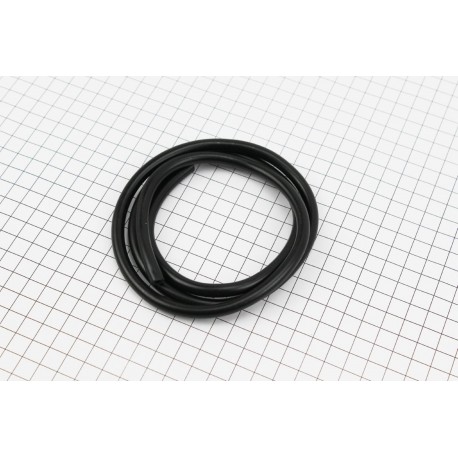 Шланг топливный 3,5x6,5мм-1метр, чёрный Китай