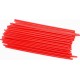 Накладки на спицы 4*235мм, к-кт 72шт, красный Китай