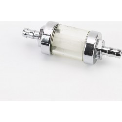 Фільтр паливний прозорий, хром розбірний, малий Китай 337548