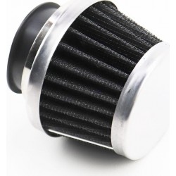 Фільтр повітряний нульовий 35мм прямий "конус" низький, нержавійка Китай