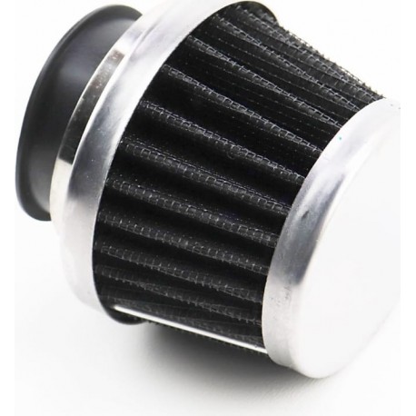 Фильтр воздушный нулевой 35мм, прямой "конус" низкий, нержавейка Китай