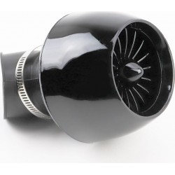 Фільтр повітряний нульовий 42мм 45град. "ТУРБИНА", чорний Китай