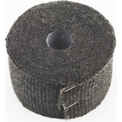 Термострічка глушника жароміцний (ширина 50мм, товщина 1,5мм) бухта-5метров, чорний Китай