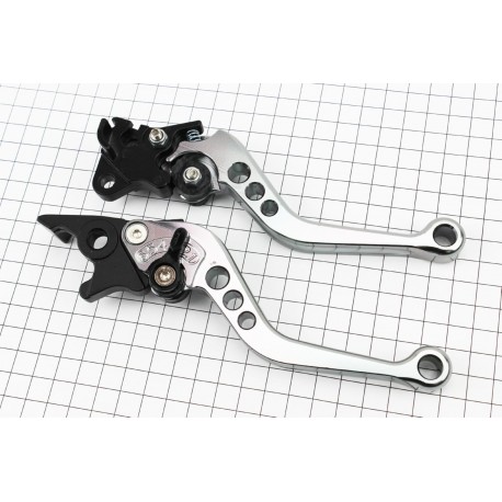 Важелі керма к-кт TUNING з регулюванням натискання (правий диск гальмо), графіт PСR